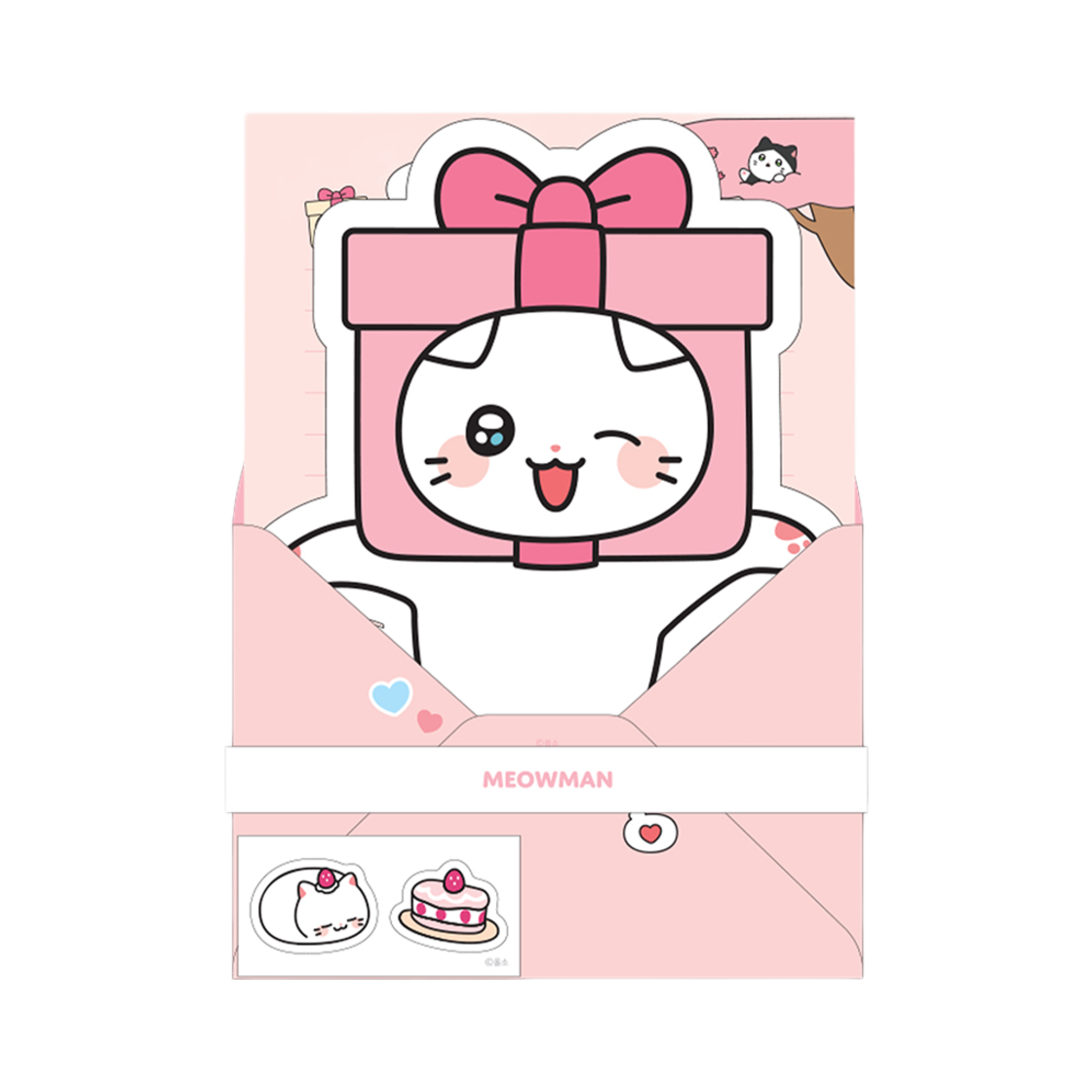 냐한남자 모양편지지 세트 까꿍 춘배(Meow Man Letter Set Kkakkung Chunbae)