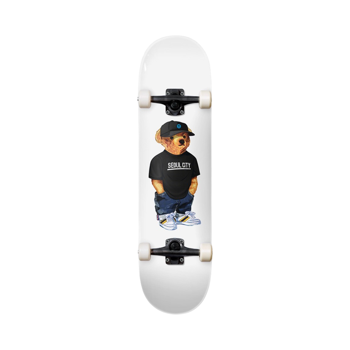 P000BEPH [KREAM 단독] Timber Skateboard x Grizzly Bear White Skateboard Complete 7.75