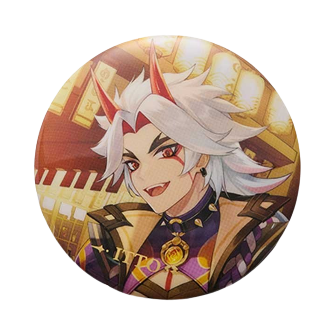 6975628245000 Genshin Badge Arataki Itto