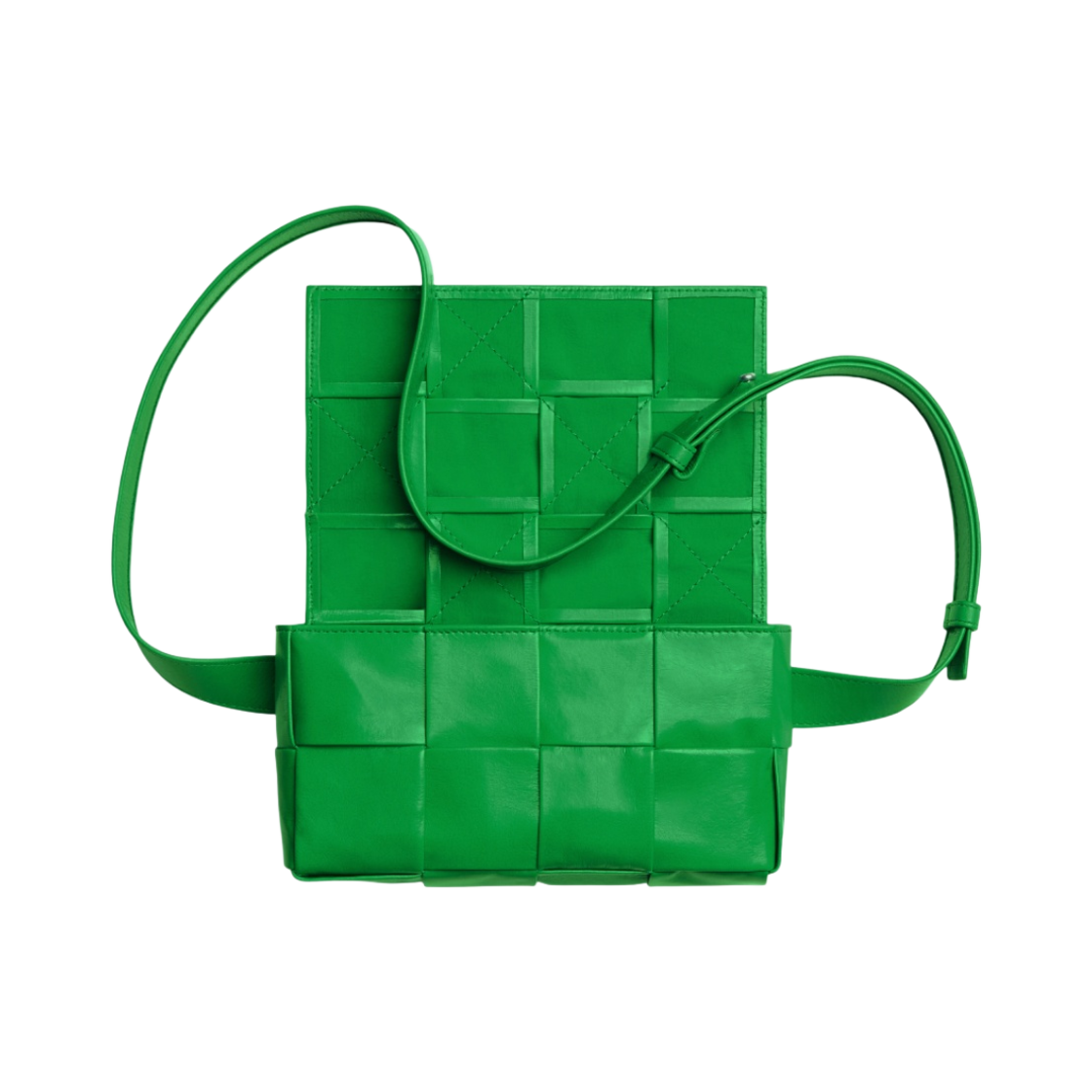 보테가 베네타 미니 레더 벨트 카세트백 패러킷(Bottega Veneta Mini Leather Belt Cassette Parakeet) - 2