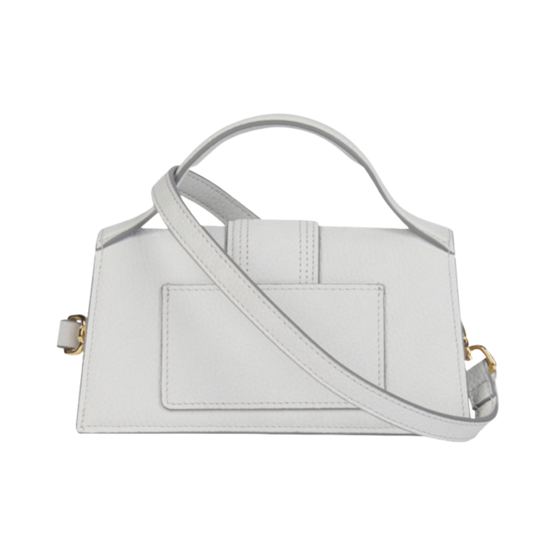 자크뮈스 르 밤비노 미니 스웨이드 엔벨로프 핸드백 라이트 그레이(Jacquemus Le Bambino Mini Suede Envelope Handbag Light Grey) - 2