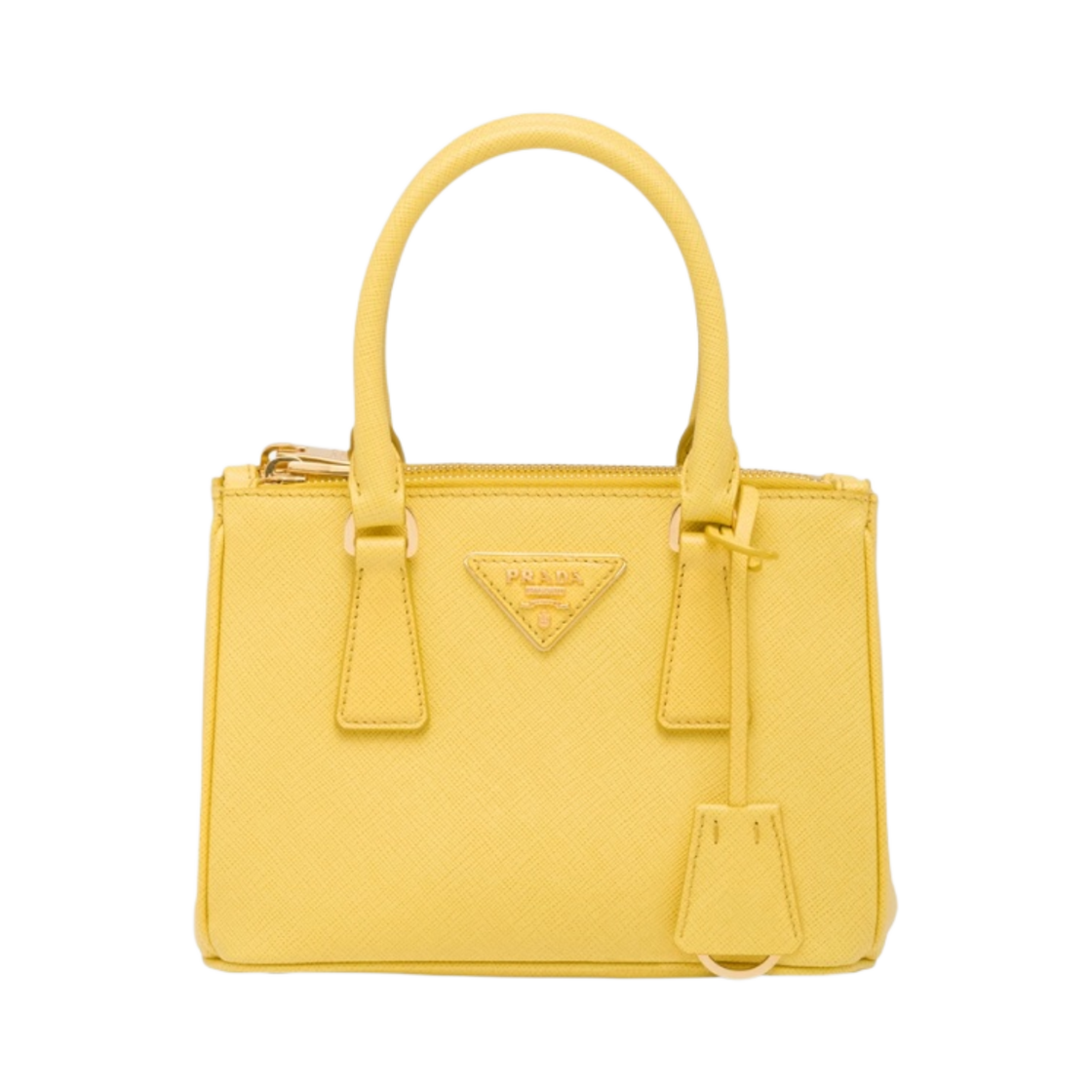 프라다 갤러리아 사피아노 레더 미니백 써니 옐로우(Prada Galleria Saffiano Leather Mini Bag Sunny Yellow) - 1