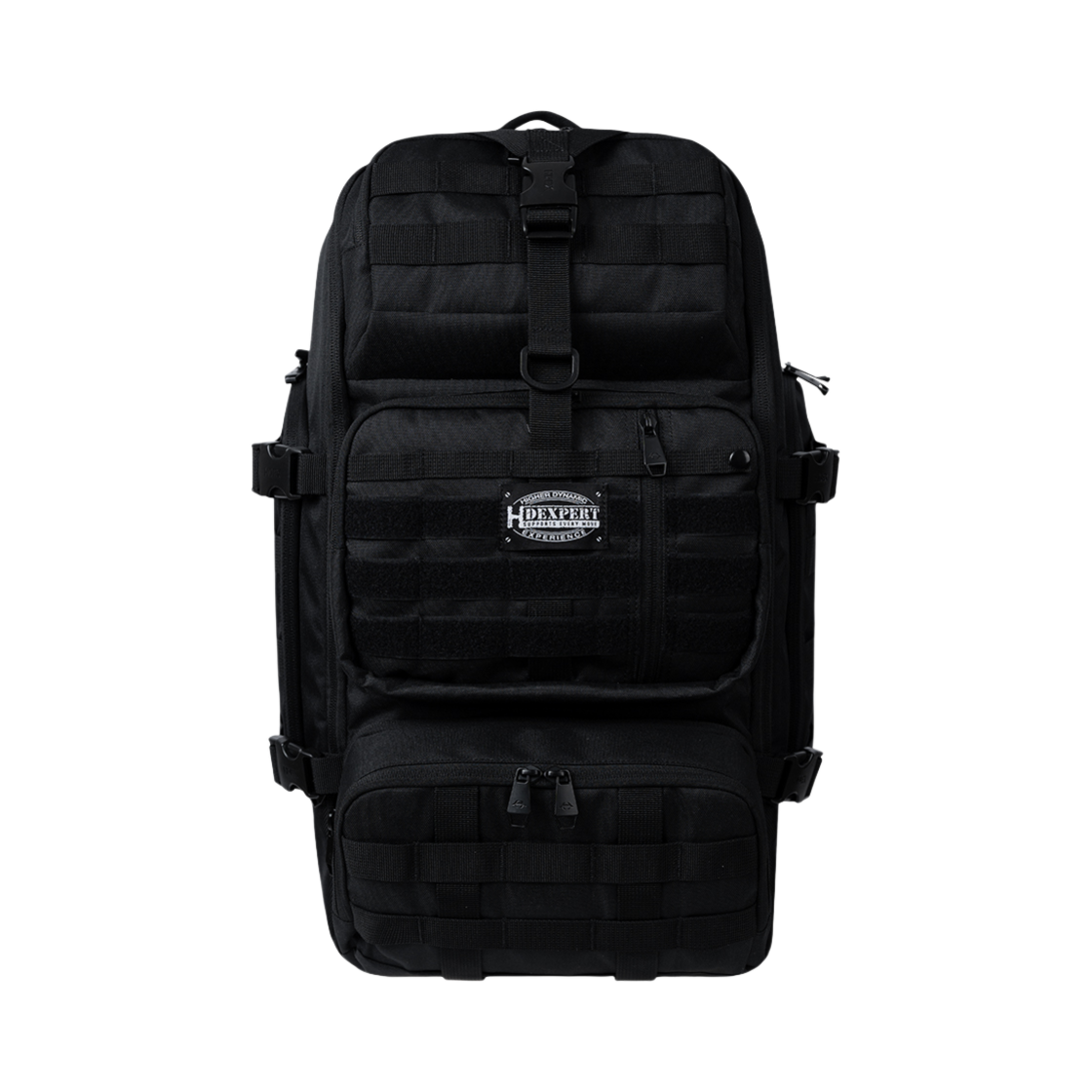 H251MSRBG030BK HDEX Gym Three Pocket Cordura Backpack Black