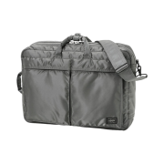 Porter Tanker 3Way Briefcase Silver Grey