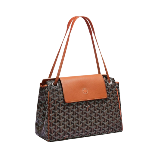 Goyard Rouette PM Bag Black Tan