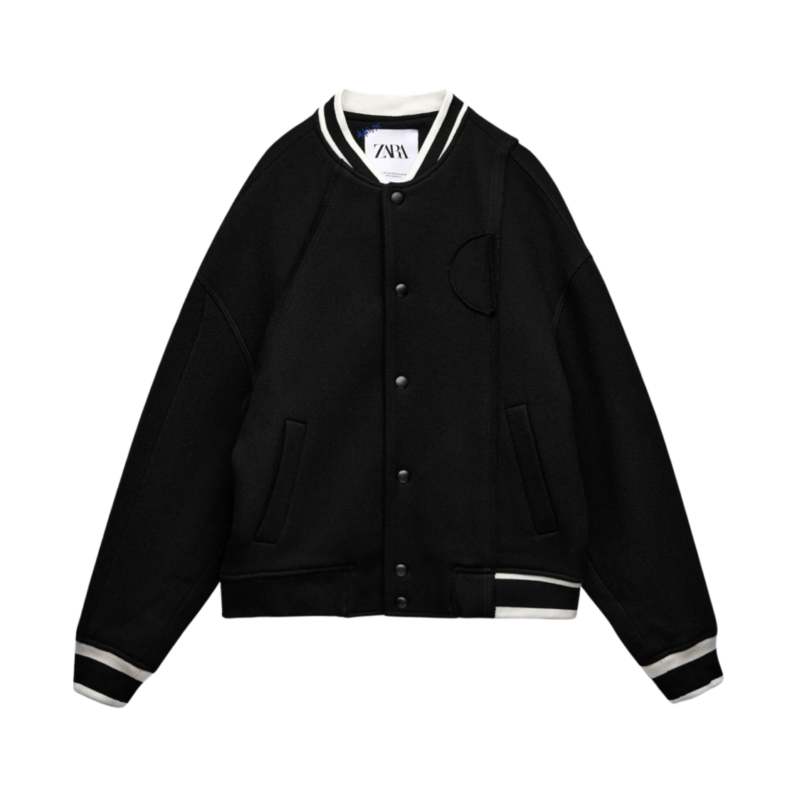 자라 x 아더에러 울 블렌드 봄버 블랙 | Zara | KREAM