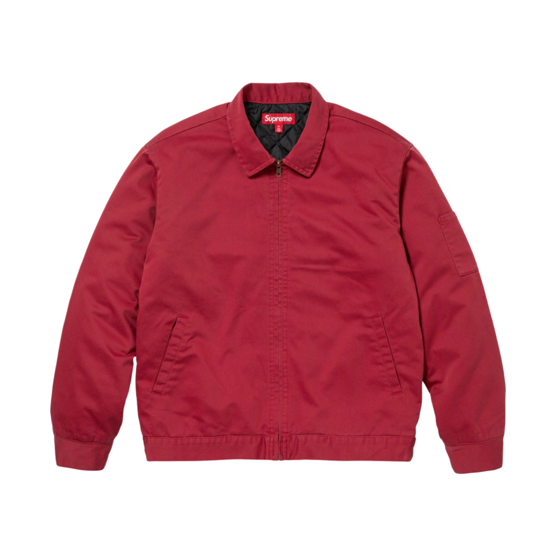 슈프림 H.R. 기거 자수 워크 자켓 레드 - 23FW