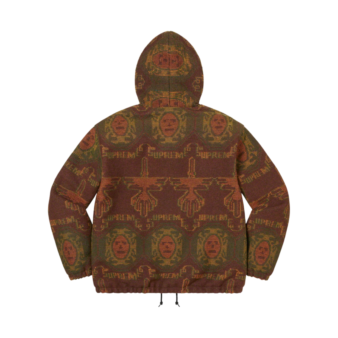 슈프림 우븐 후드 자켓 러스트 - 22FW(Supreme Woven Hooded Jacket Rust - 22FW) - 3