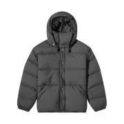 Danton Down Hooded Nylon Jacket Black