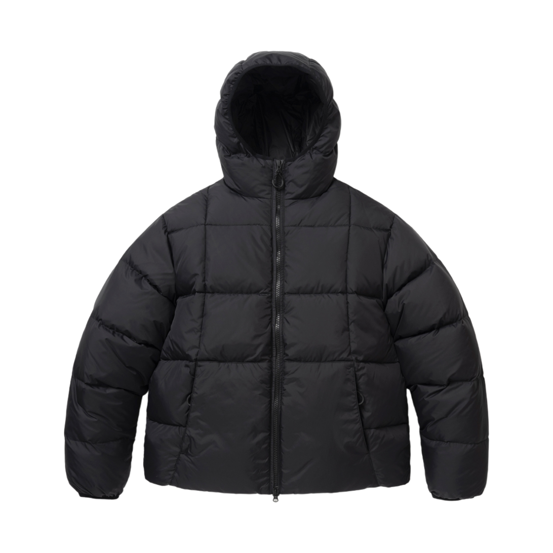 N24FMP01BK Nocle Trapezoid Down Jacket Black