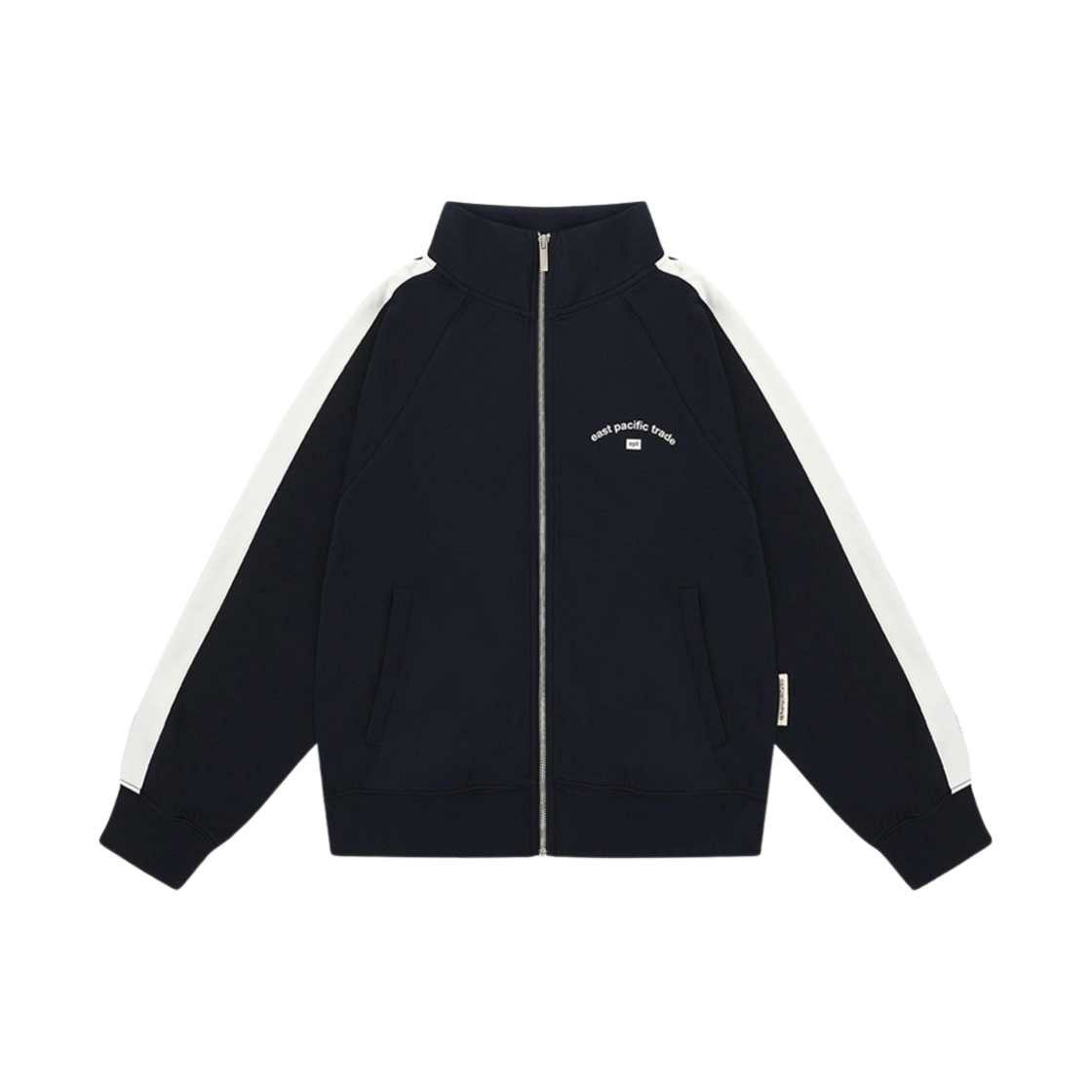 EP3FN3SZ22201 EPT Arch Logo Jersey Zipup Navy