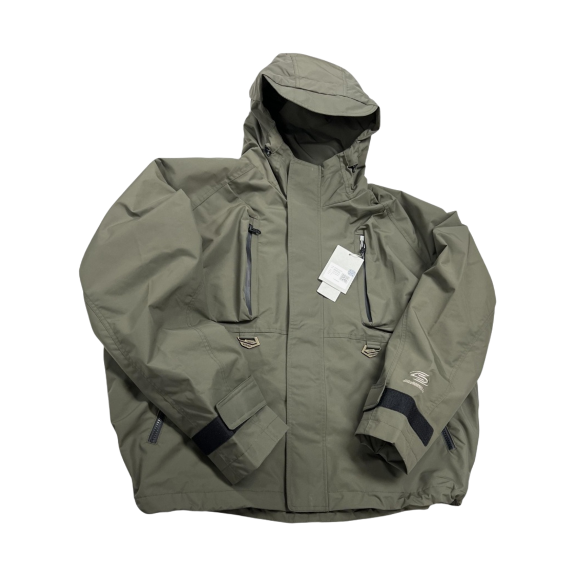 언더마이카 x 아트모스 사마디 아쉬탕가 쉘 파카 브론즈 그린 - 23FW(Undermycar x Atmos Samadhi Ashtanga Shell Parka Bronze Green- 23FW) - 1