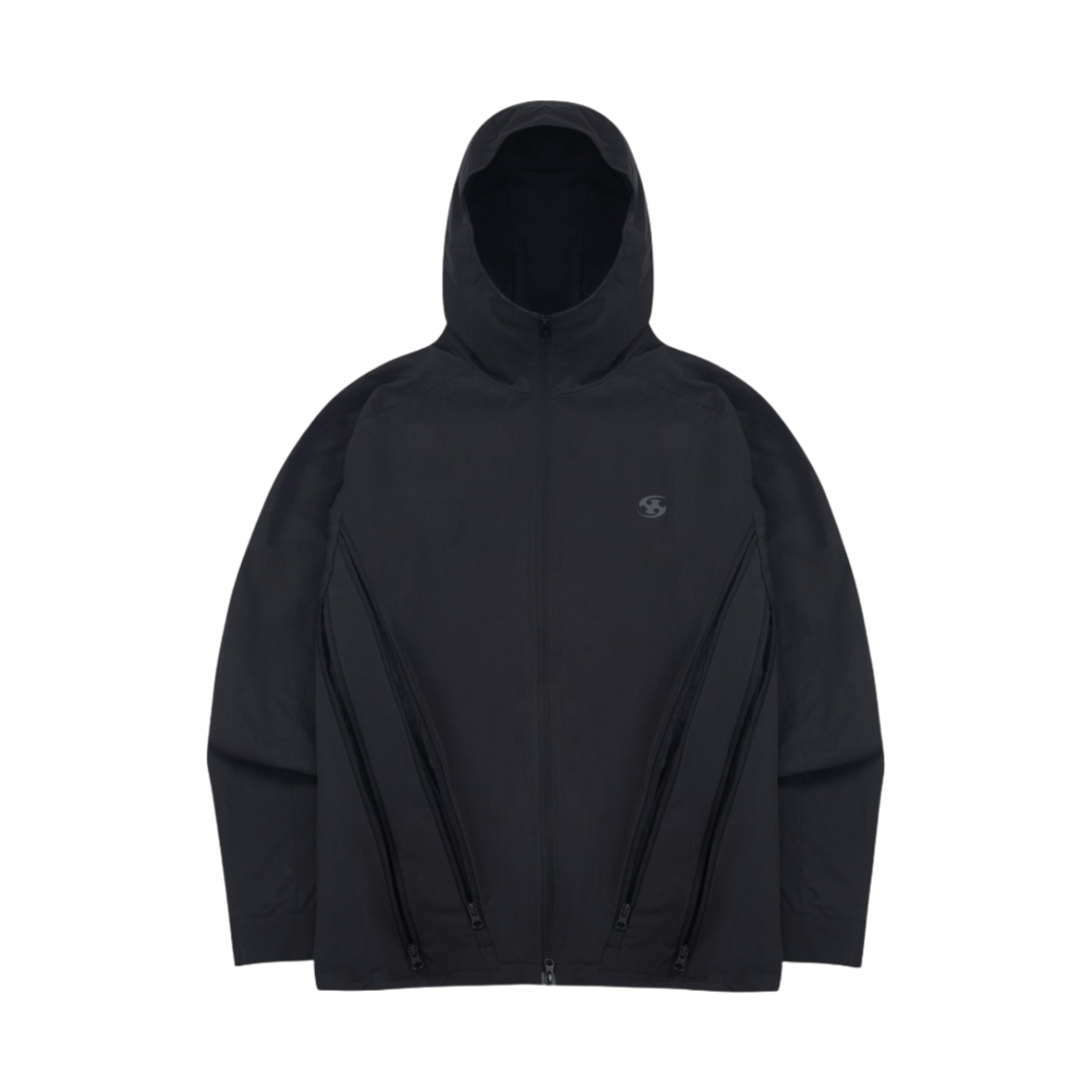 산산기어 지퍼 자켓 블랙 - 22FW(Sansan Gear Zipper Jacket Black - 22FW) - 2