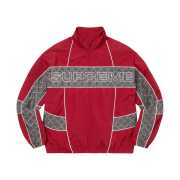 Supreme Jacquard Panel Track Jacket Red - 22FW