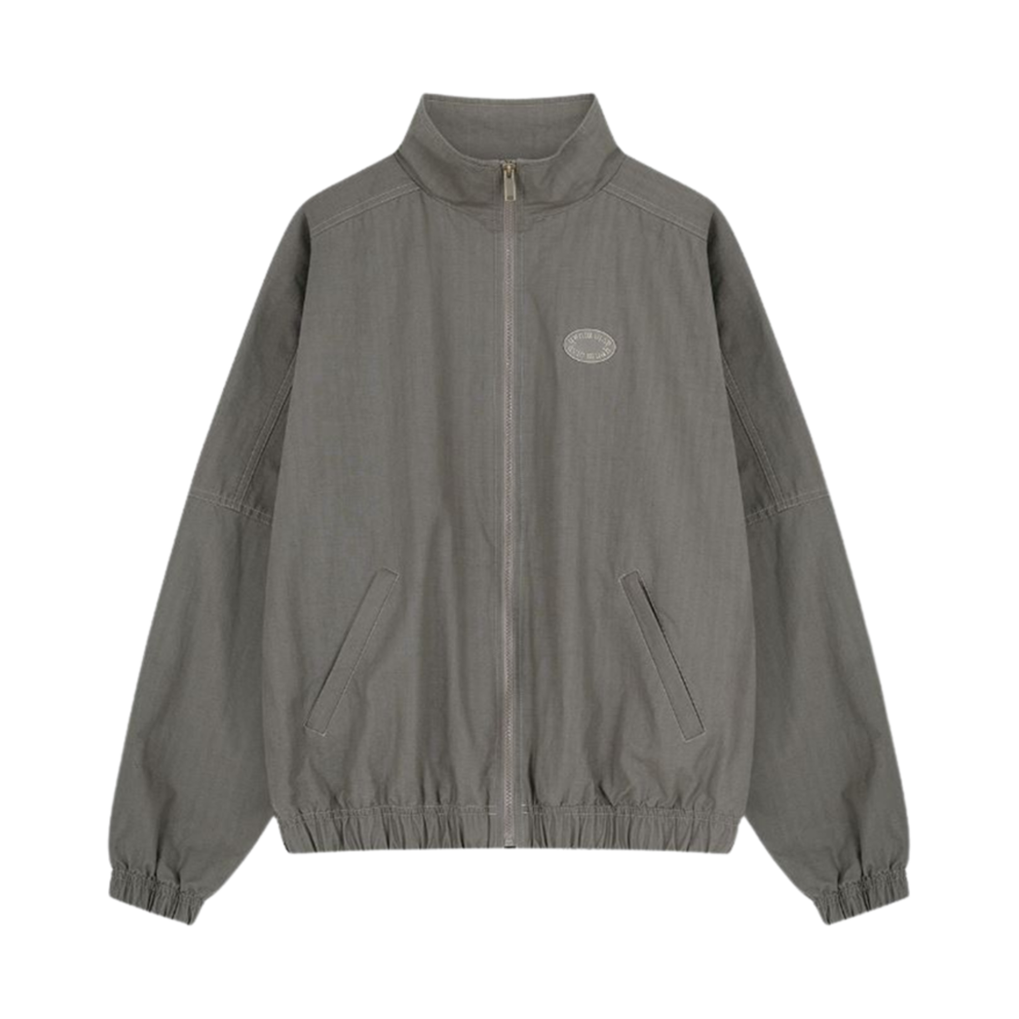 - Aviemuah New Windbreaker Jacket Warm Grey