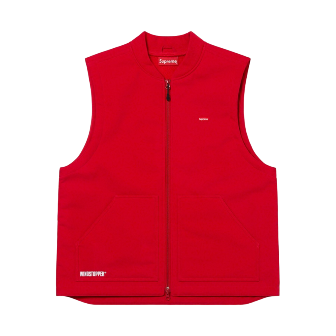 슈프림 윈드스토퍼 워크 베스트 레드 - 22FW