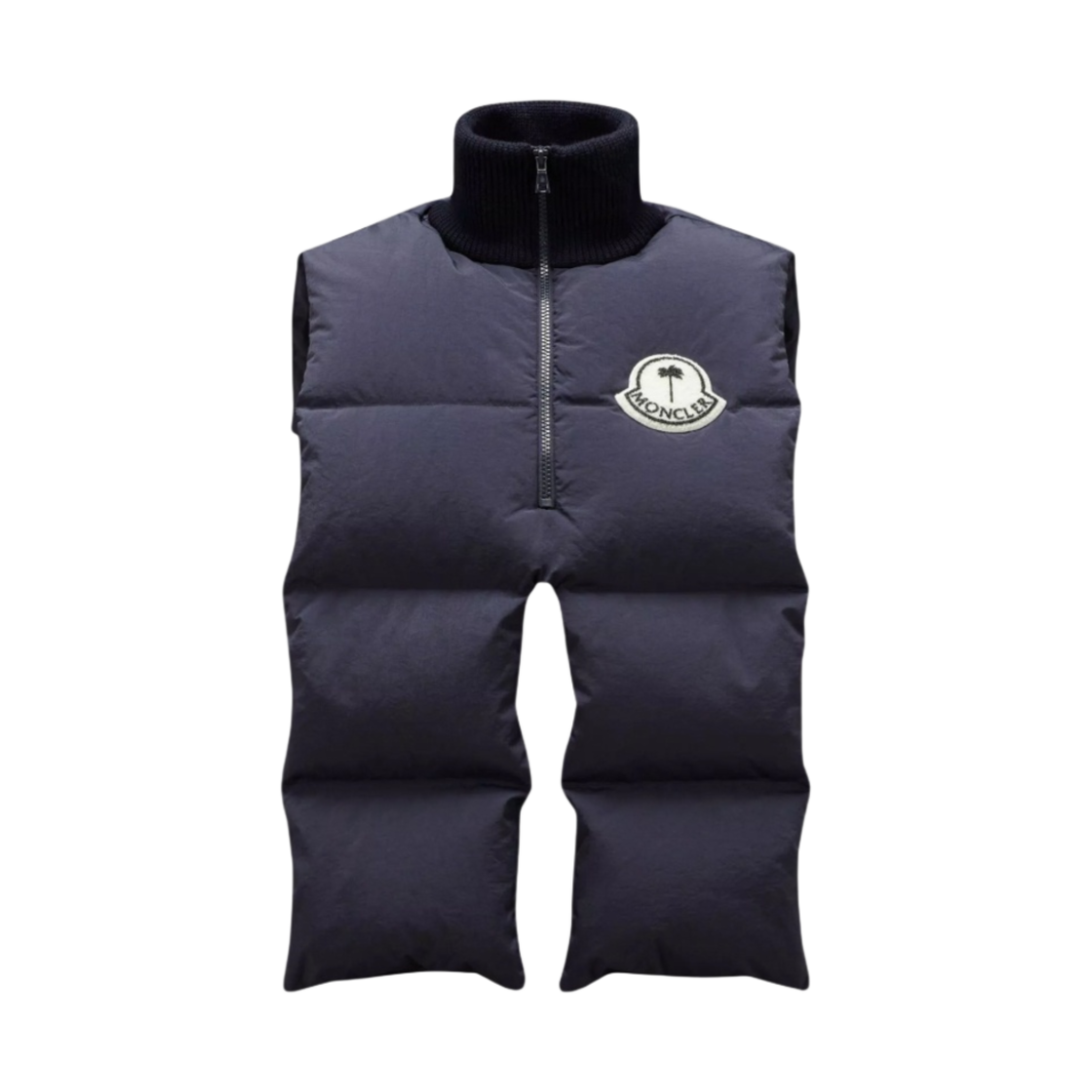 몽클레르 x 팜 엔젤스 다운필 질렛 인서트 나이트 블루 - 23FW(Moncler x Palm Angels Down-Filled Gilet Insert Night Blue - 23FW)