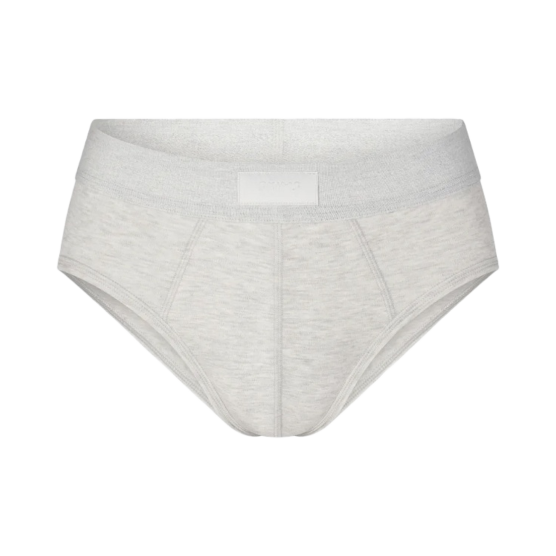 스킴스 코튼 브리프 라이트 헤더 그레이(Skims Cotton Brief Light Heather Grey)