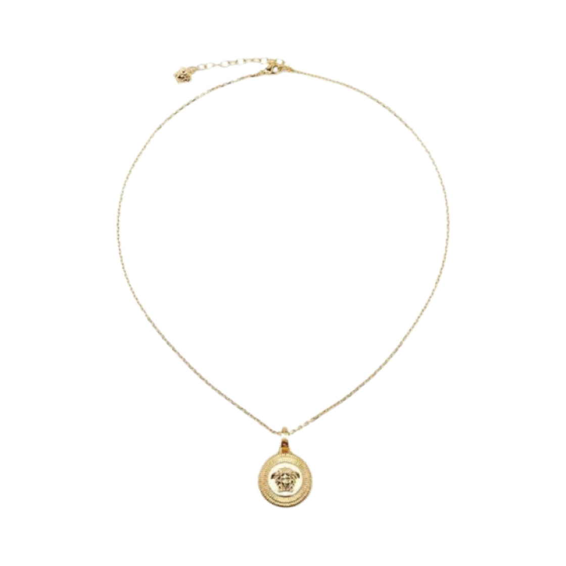 베르사체 메두사 메달리온 펜던트 네클리스 골드(Versace Medusa Medallion Pendant Necklace Gold) - 1