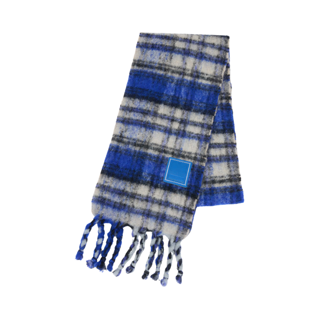 아더에러 레빈트 플레이드 머플러 Z-블루(Ader Error Revint Plaid Muffler Z-Blue)