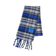 Ader Error Revint Plaid Muffler Z-Blue