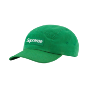 Supreme Washed Chino Twill Camp Cap Green - 22FW