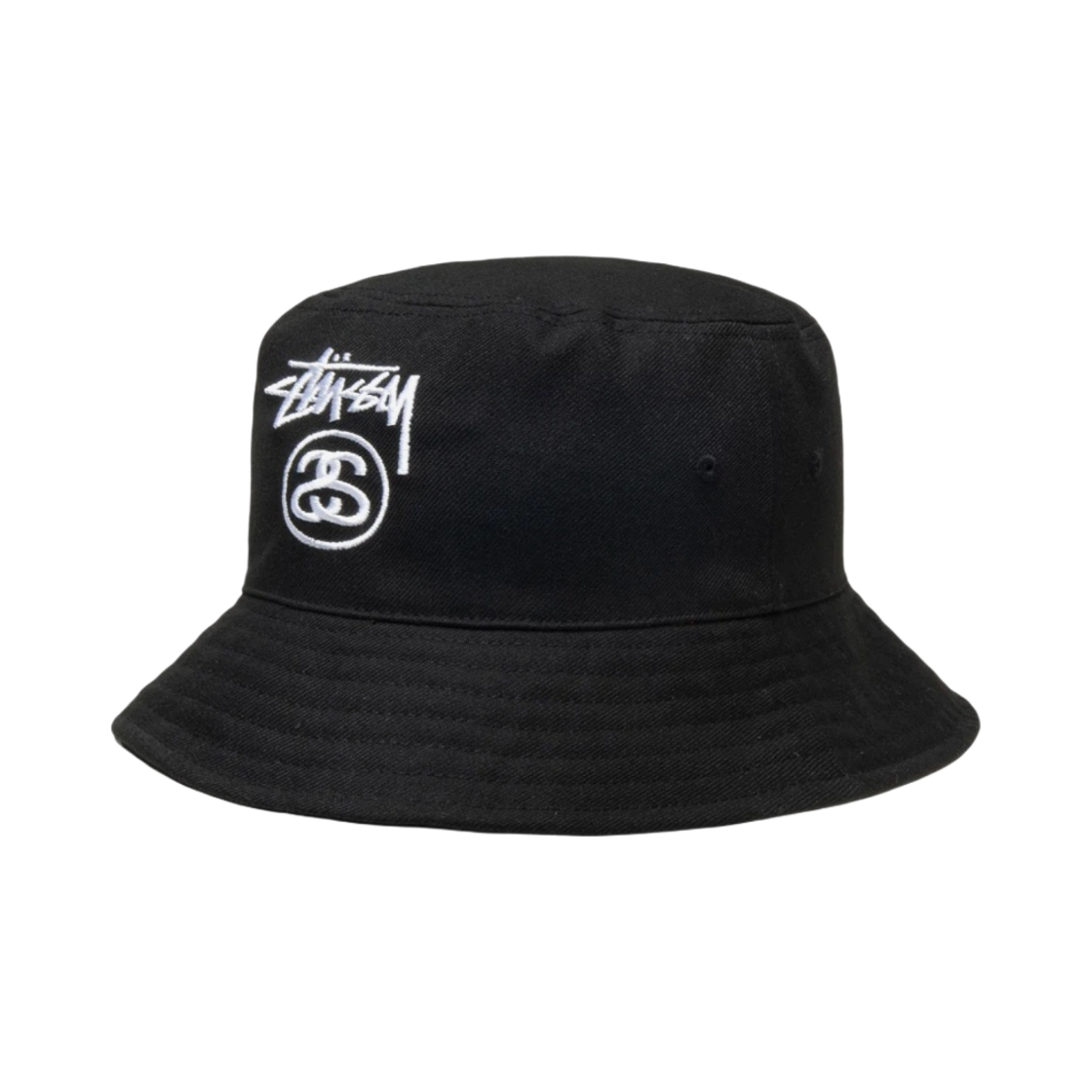 스투시 스탁 락 딥 버킷햇 블랙(Stussy Stock Lock Deep Bucket Hat Black) - 2