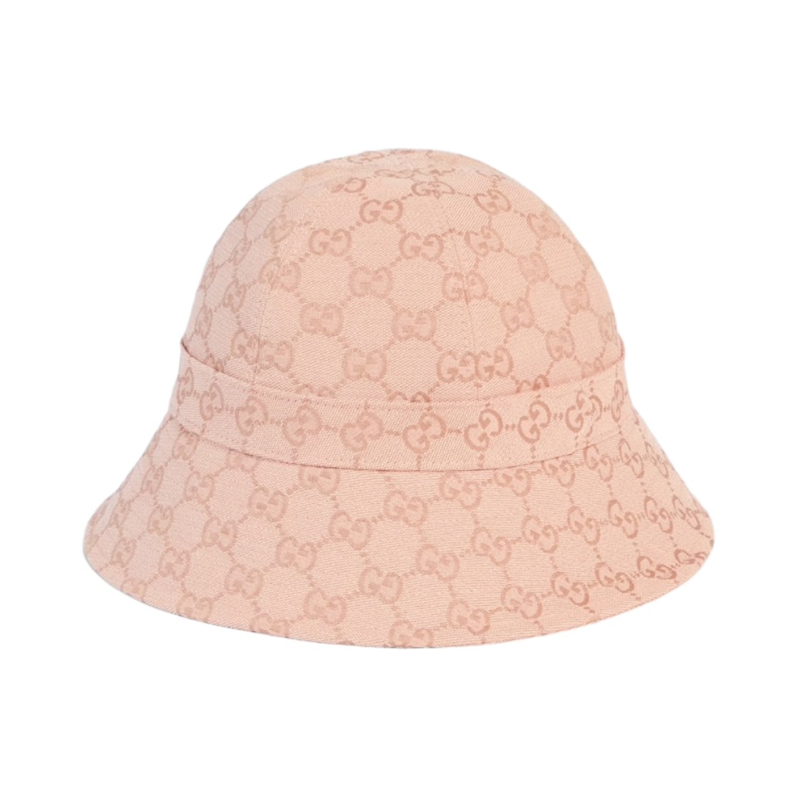 (W) 구찌 GG 캔버스 미니 햇 핑크((W) Gucci GG Canvas Bucket Hat Pink) - 1