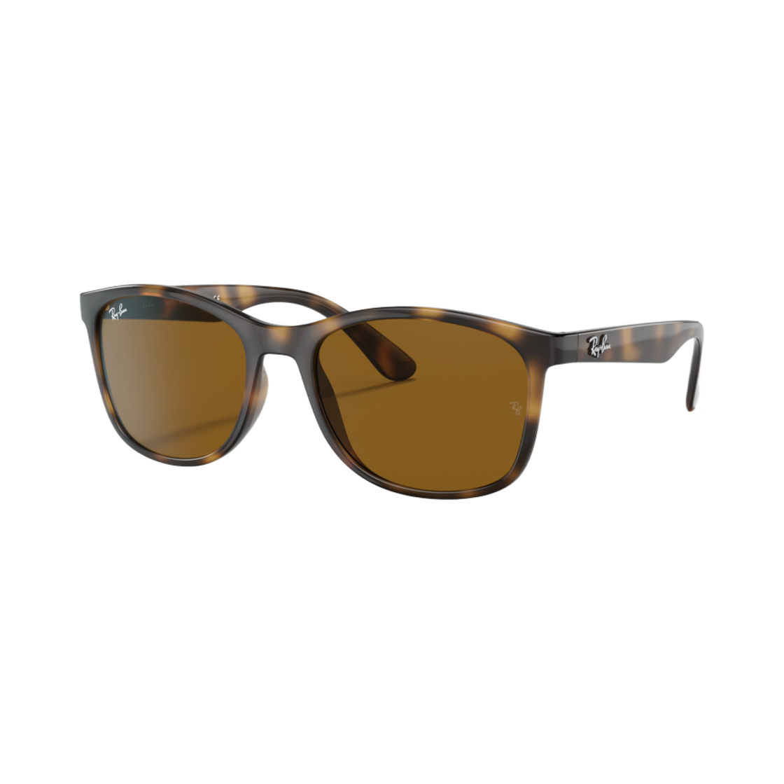 레이밴 RB4374 폴리쉬드 하바나 프레임 브라운 클래식 렌즈 로우 브릿지 핏(Ray-Ban RB4374 Polished Havana Frame Brown Classic Lenses Low Bridge Fit) - 1
