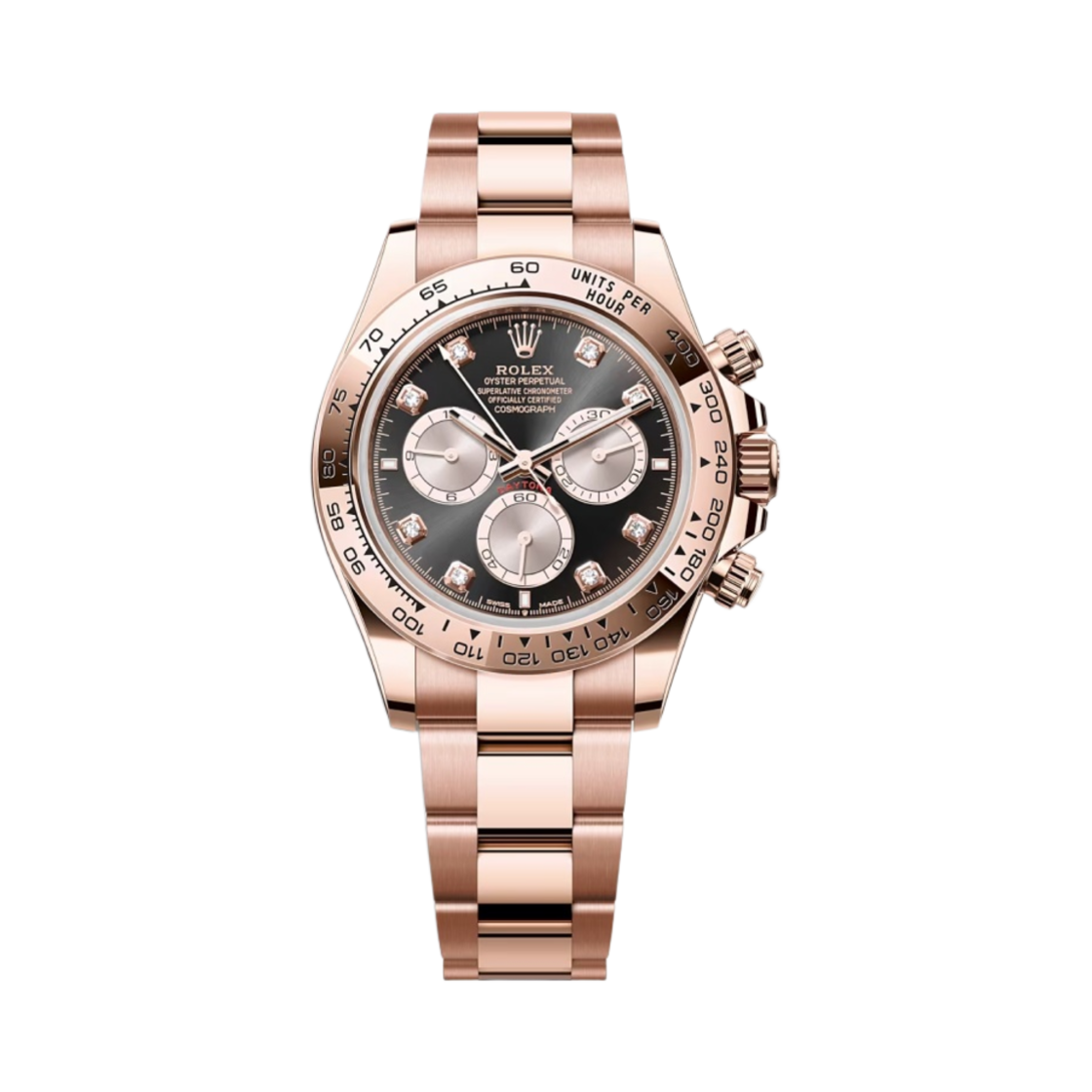 롤렉스 코스모그래프 데이토나 40mm 126505 브라이트 블랙 선더스트 다이아 셋팅 오이스터(Rolex Cosmograph Daytona 40mm 126505 Bright Black Sundust Diamond-Set Oyster)
