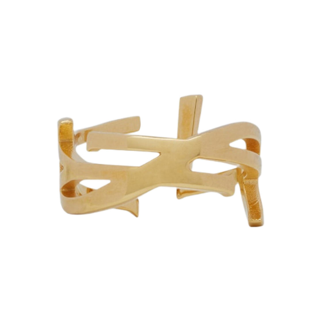 생로랑 오피움 트위스트 링 메탈 골드(Saint Laurent Opyum Twist Ring in Metal Gold)