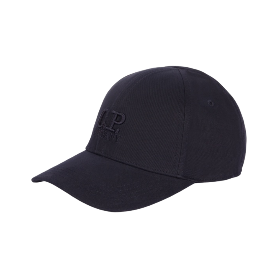(키즈) C.P. 컴퍼니 개버딘 로고 캡 토탈 이클립스 블루 - 23SS((Kids) C.P. Company Gabardine Logo Cap Total Eclipse Blue - 23SS) - 1