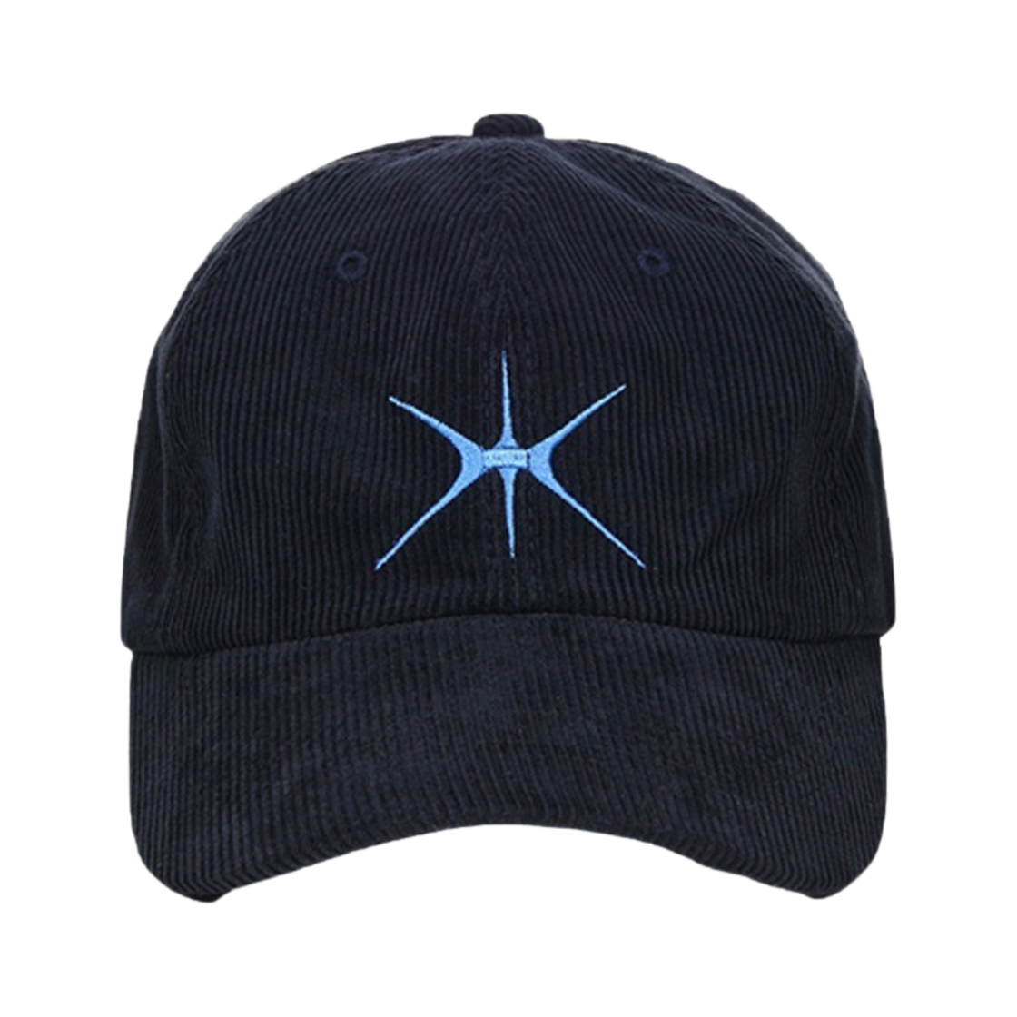 윤세 해치 코듀로이 캡 네이비