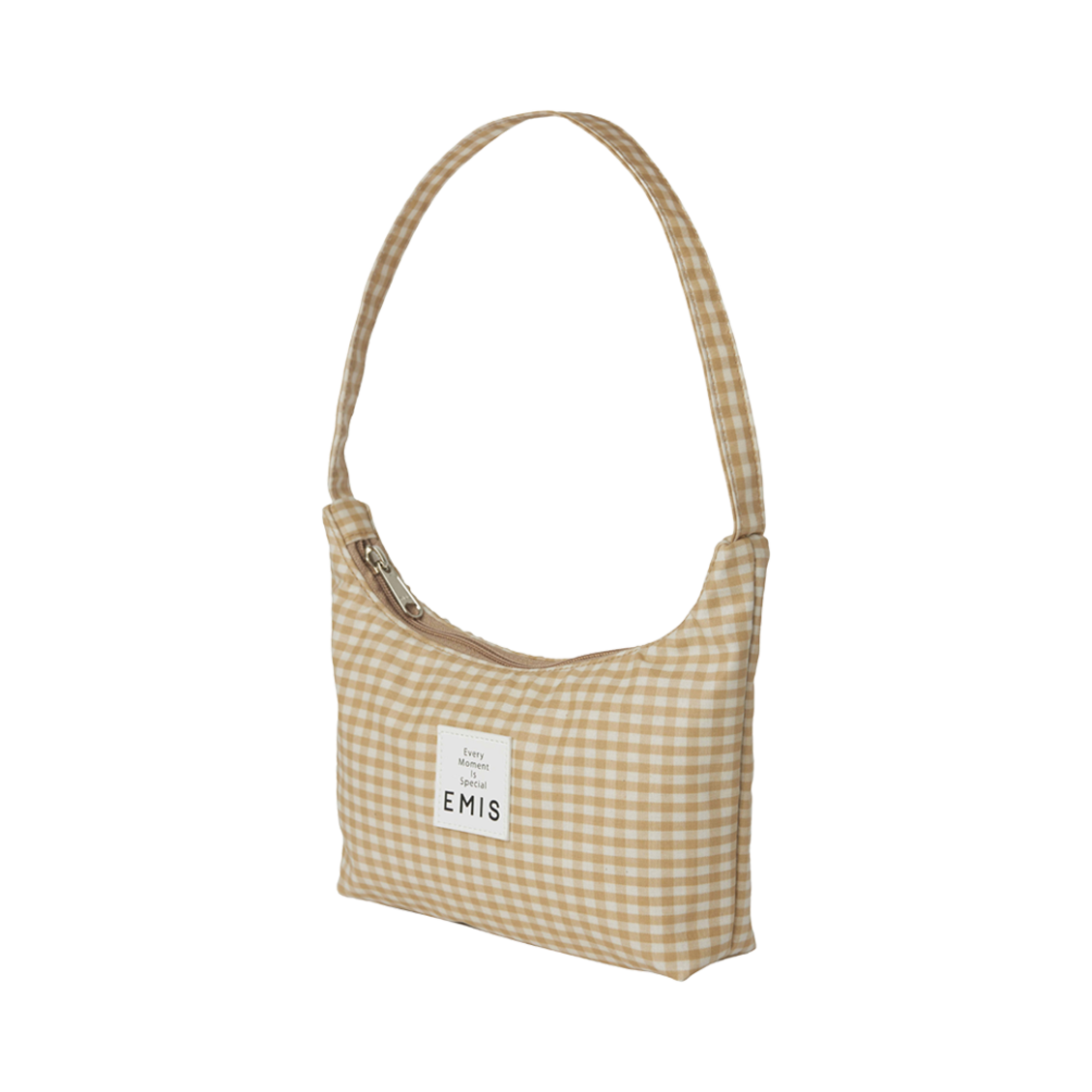 이미스 체크 호보백 베이지(Emis Check Hobo Bag Beige) - 2