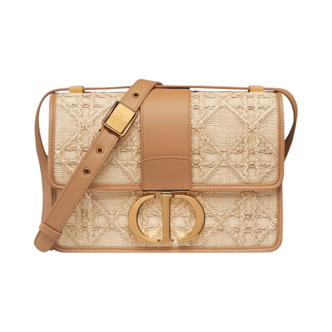 디올 30 몽테인백 까나쥬 라피아 내츄럴(Dior 30 Montaigne Bag Cannage Raffia Natural) - 1