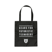 Human Made Nylon Ripstop Heart Tote Bag Black