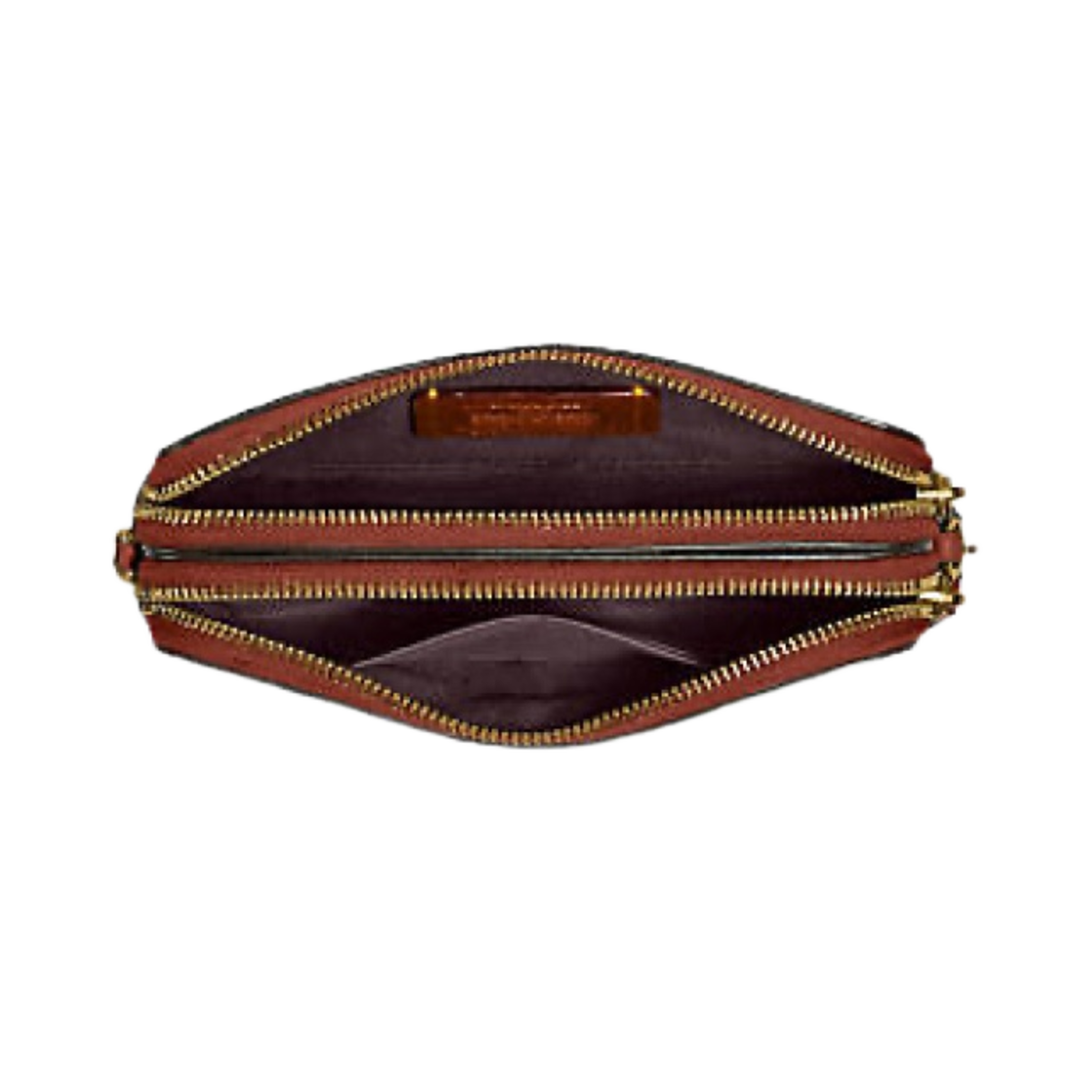 코치 키라 크로스바디백 컬러블록 시그니쳐 캔버스 탄 러스트(Coach Kira Crossbody Bag in Colorblock Signature Canvas Tan Rust) - 3