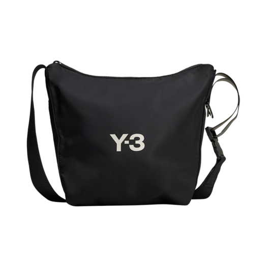 Y-3 Nylon Crossbody Bag Black