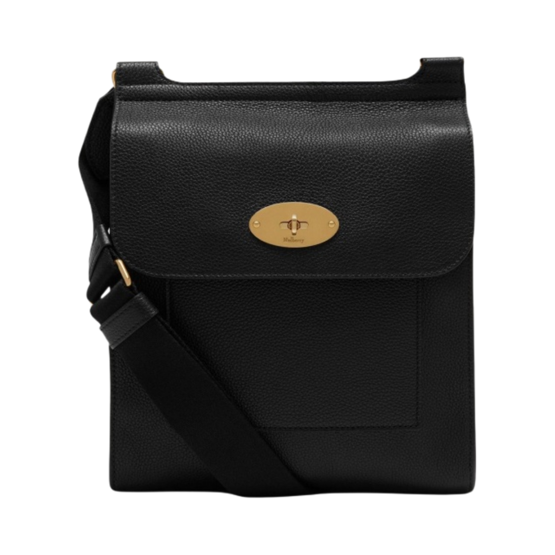 멀버리 클래식 그레인 안토니 메신저 백 블랙(Mulberry Classic Grain Antony Messenger Bag Black) - 1
