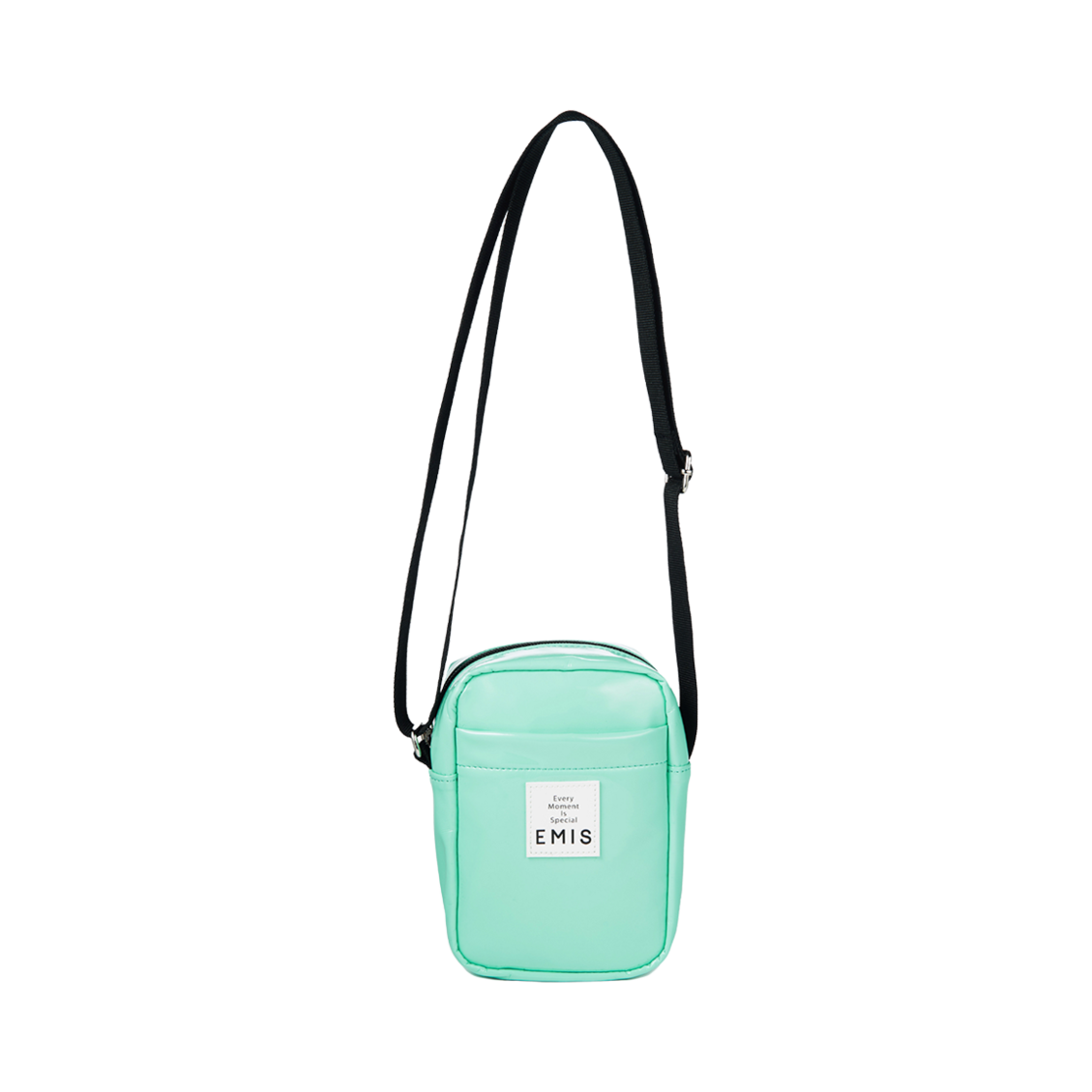 이미스 에나멜 스퀘어 백 민트(Emis Enamel Square Bag Mint) - 1