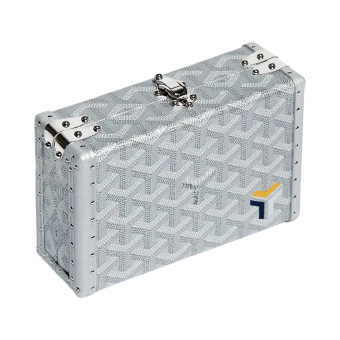 고야드 미노디에르 트렁크백 실버(Goyard Minaudiere Trunk Bag Silver) - 2