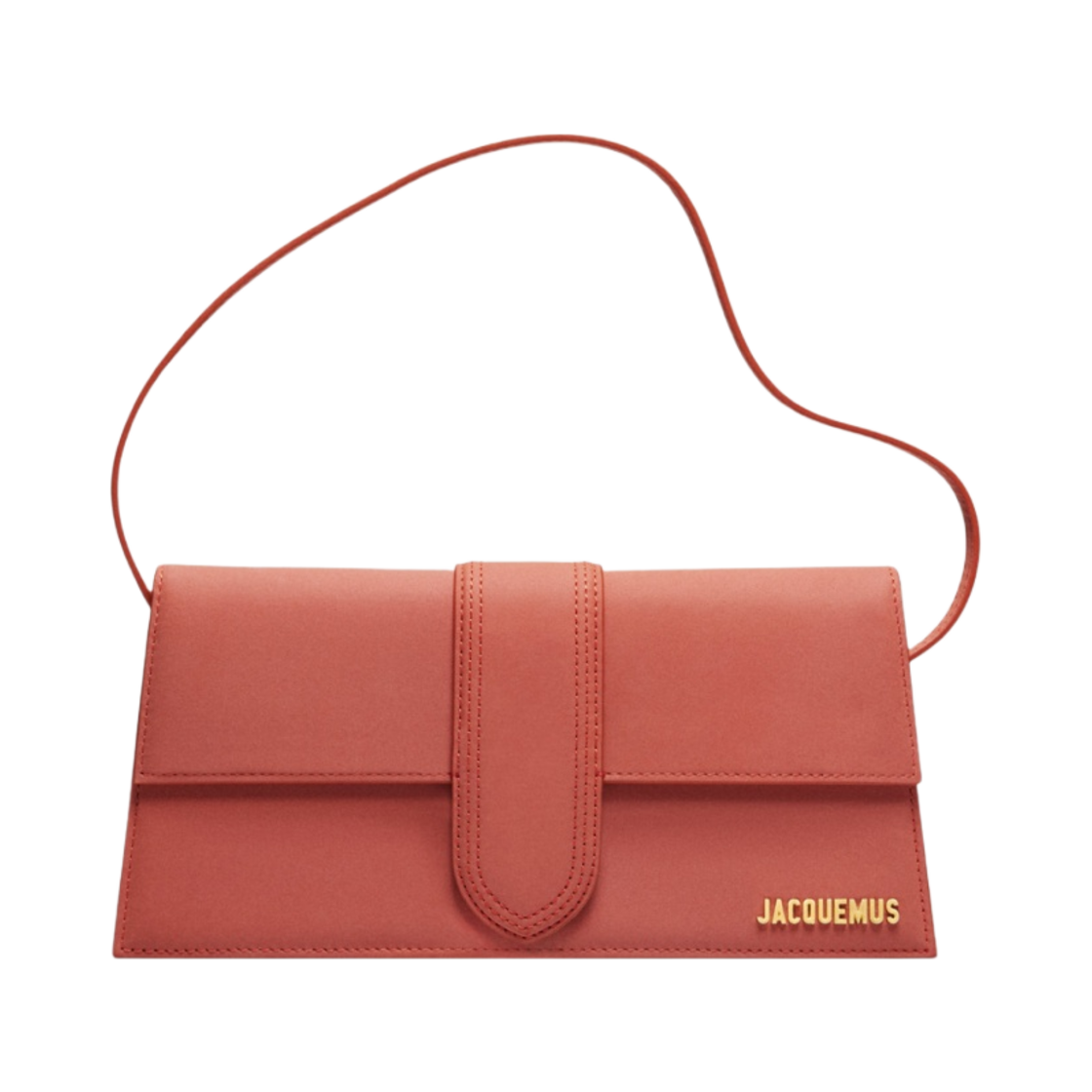 자크뮈스 르 밤비노 롱 플랩 백 다크 레드(Jacquemus Le Bambino Long Flap Bag Dark Red) - 1