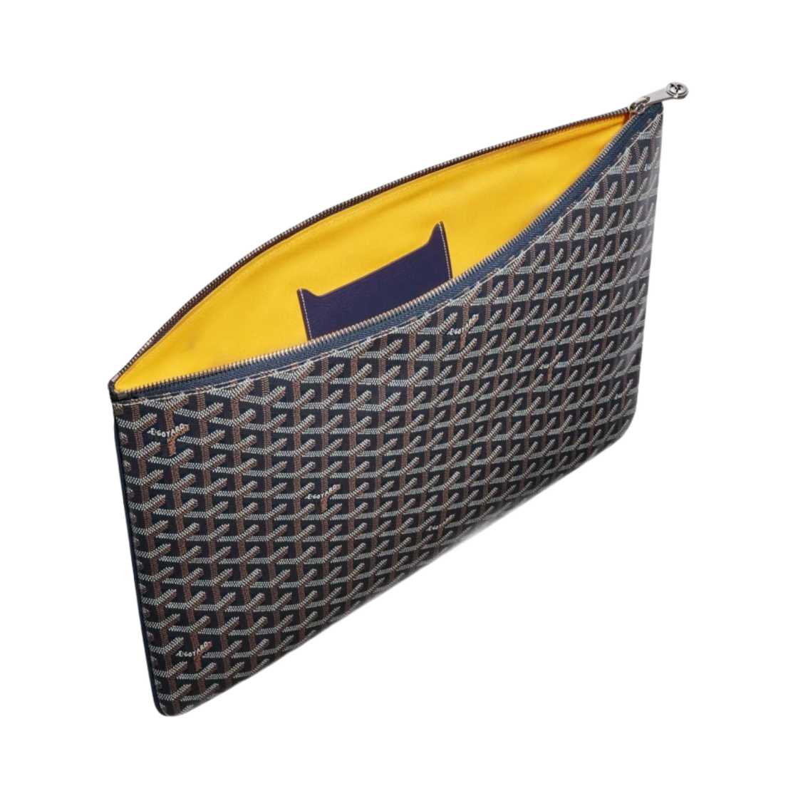 고야드 세나 도큐먼트 케이스 GM 네이비 블루(Goyard Senat GM Document Case Navy Blue) - 2