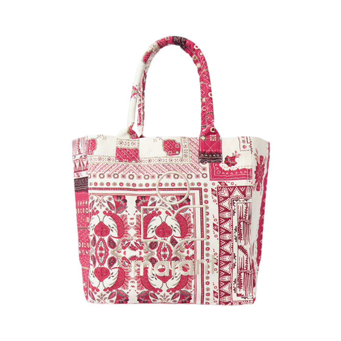 PM0002FA-C1X11M-70RD Isabel Marant Yenky Tote Bag Pink