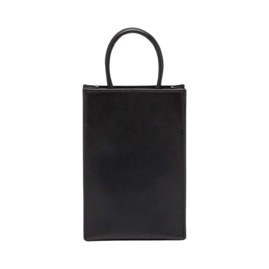 디젤 DSL 미니 레더 쇼퍼백 로고 블랙(Diesel DSL Mini Leather Shopper Bag with Logo Black) - 3