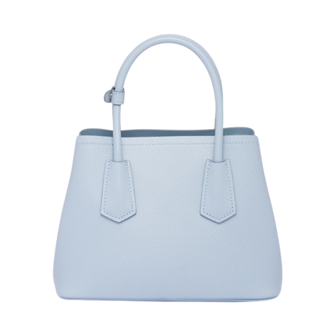 1BG443-2A4A-F0076 Prada Double Saffiano Leather Mini Bag Light Blue - #3