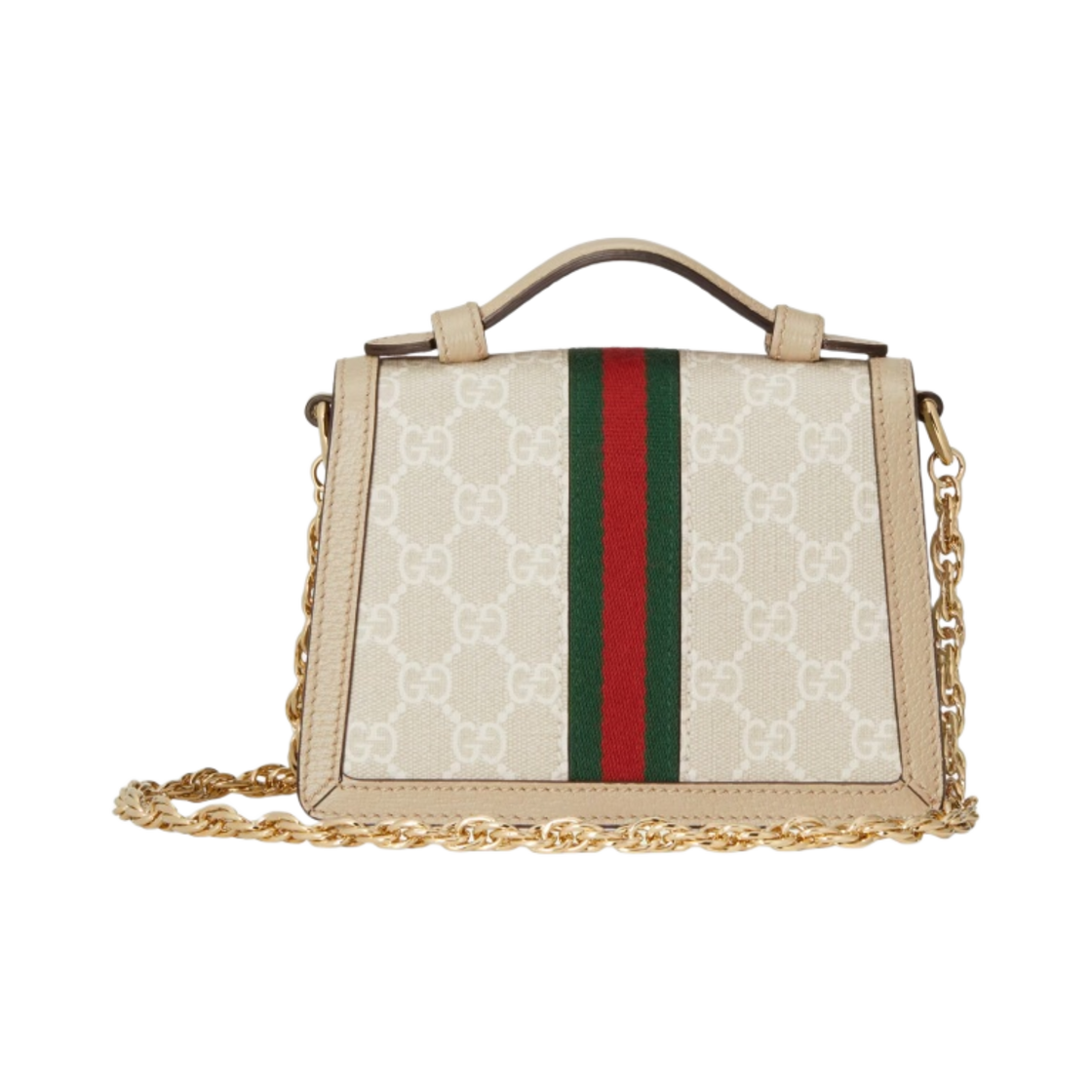 구찌 오피디아 GG 미니 숄더백 베이지 화이트(Gucci Ophidia GG Mini Shoulder Bag Beige White) - 3
