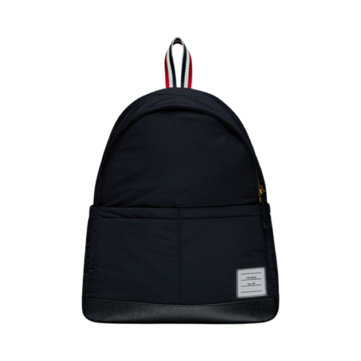 UAG210A-07259-001 Thom Browne Poly Twill Multi Pocket Backpack Black