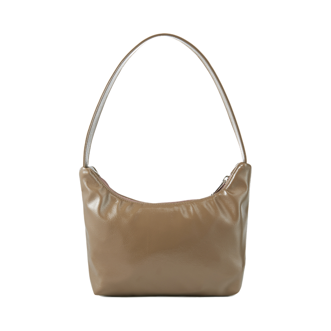 이미스 에나멜 호보백 브라운(Emis Enamel Hobo Bag Brown) - 3