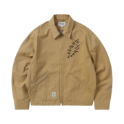 Thisisneverthat x Grateful Dead Lightning Carpenter Jacket Tan